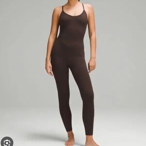 Lululemon Align Cross Back Bodysuit Espresso 4